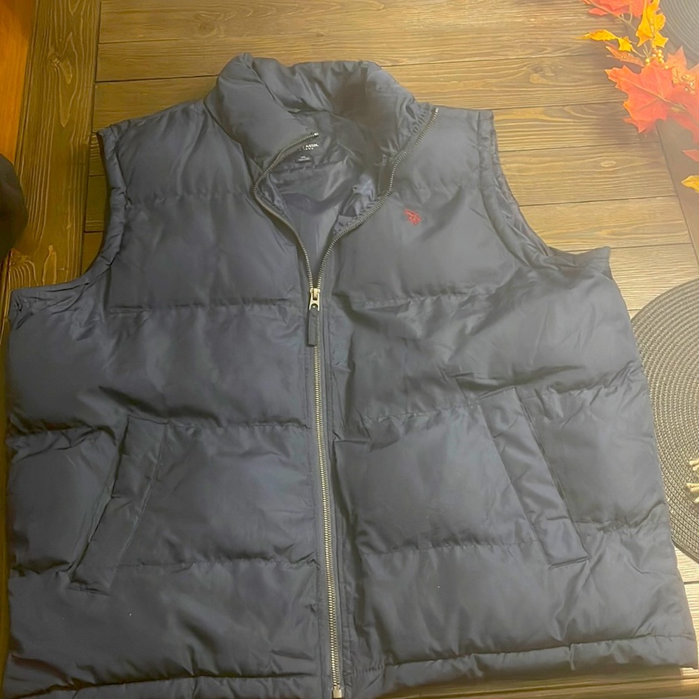 US POLO ASSN. NAVY VEST